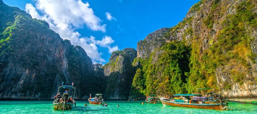 Phi Phi Islands, an islands group in Thailand