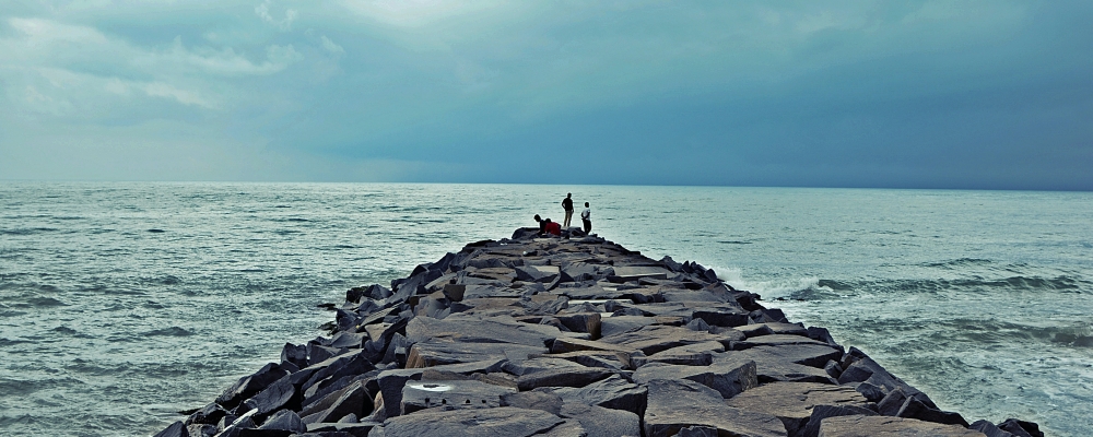 Pondicherry, The city in the Puducherry district on the southeast coast of India